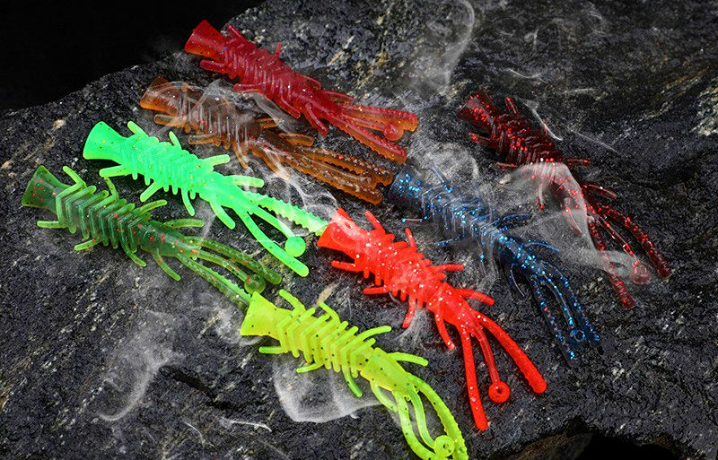 Floating Shrimp Soft Lure, 6.3 cm (2.5 in), 2.1 g (0.07 oz) – product photo