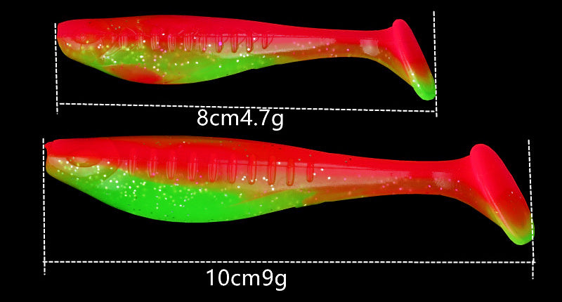 T-Tail Soft Plastic Swimbait, 6.5–10 cm (2.6–3.9 in) – product photo
