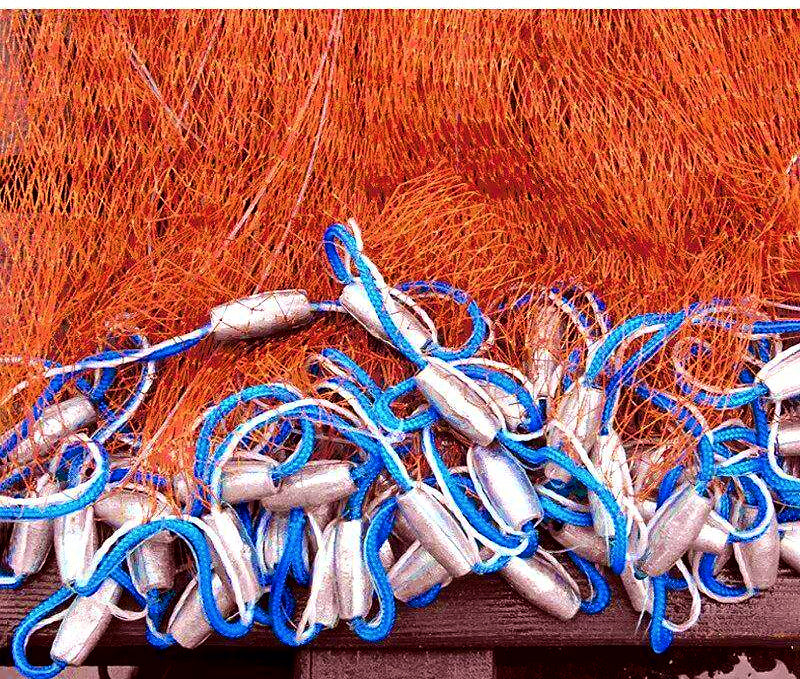 Frisbee-Style Hand Cast Net, 1.5–4.0 m (4.9–13.1 ft) Height – product photo