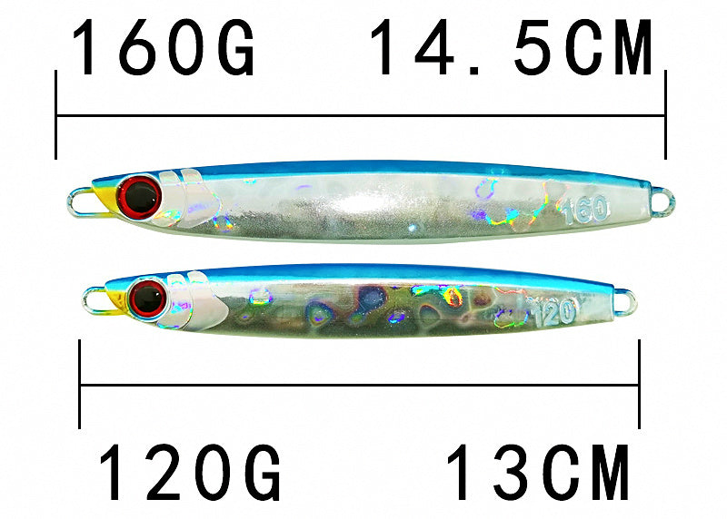 Slow Pitch Jig, 120–160 g (4.2–5.6 oz), Glow – product photo