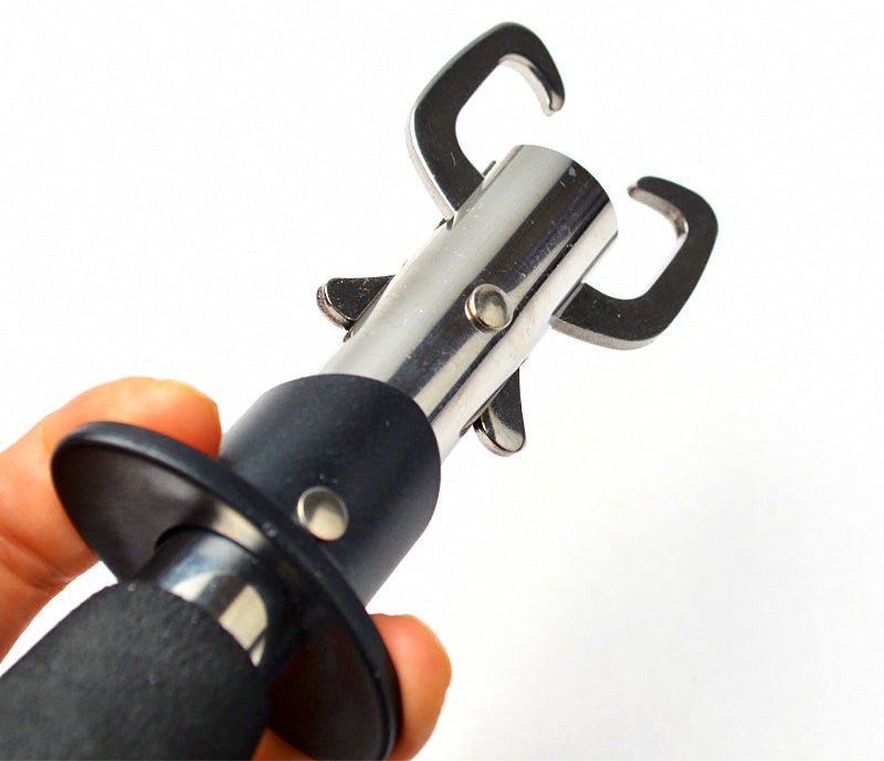Stainless Steel Fish Gripper & Small Pliers Set with Sheath – product photo