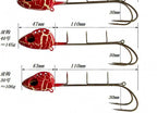 Glow Iron Plate Jig, Single/Double Hook, 37.5–185 g (1.3–6.5 oz) – product photo