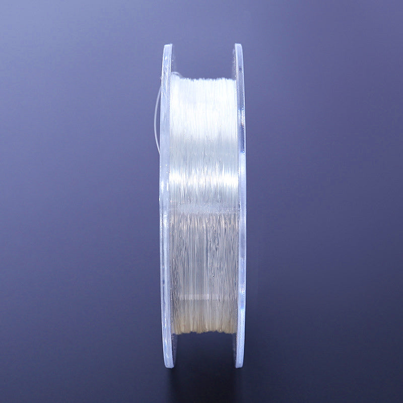 White Fluorocarbon-Style Leader Line, 50 m (55 yd), Sizes 0.4–20