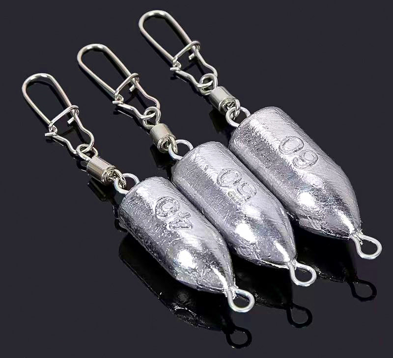 Bullet Lead Sinker, 10–150 g (0.35–5.3 oz) – product photo