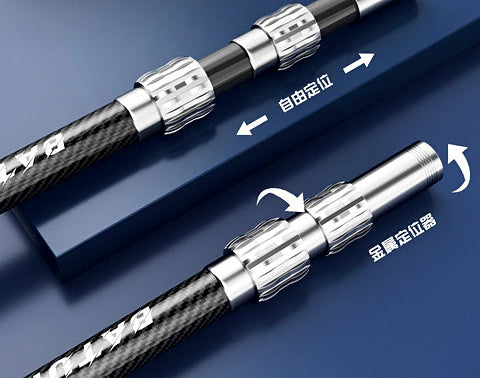 Telescoping Carbon Rod Holder Stand, 1.8–3.0 m (5.9–9.8 ft) – product photo