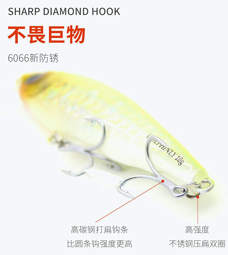 Floating Minnow Hard Bait, 10 g (0.35 oz) – product photo