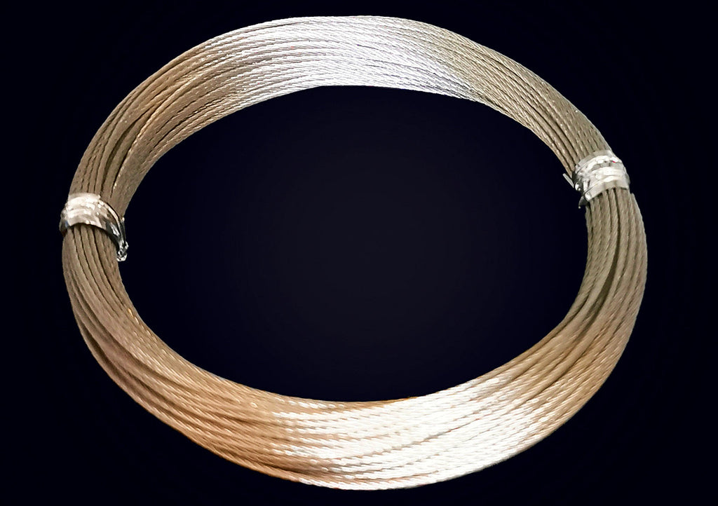 49-Strand Steel Wire Leader, 8–120 lb (3.6–54.4 kg) – product photo