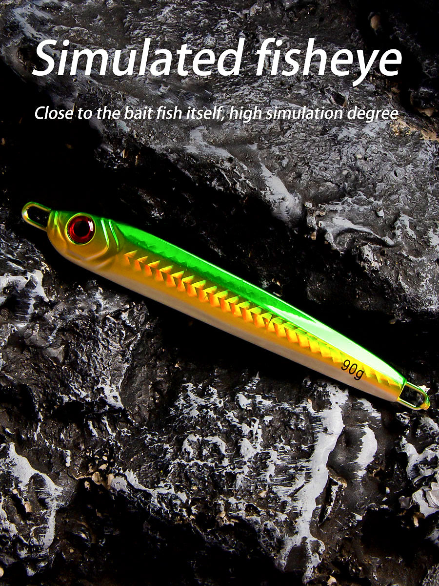 Slow Pitch Jig, 75–150 g (2.6–5.3 oz), Bare or Rigged – product photo