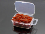 Red 4-Segment Soft Bait Sandworm Lure, Single Piece – product photo
