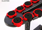 Wall Mount Fishing Rod Rack, ABS Display Holder – product photo