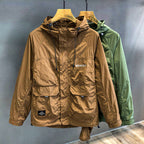 Men's UPF 50+ Hooded Sun Shirt, Lightweight Nylon – product photo
