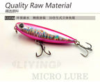 Mini Walking Pencil Topwater Lure, 2.8 g & 5.8 g (0.1 & 0.2 oz) – product photo