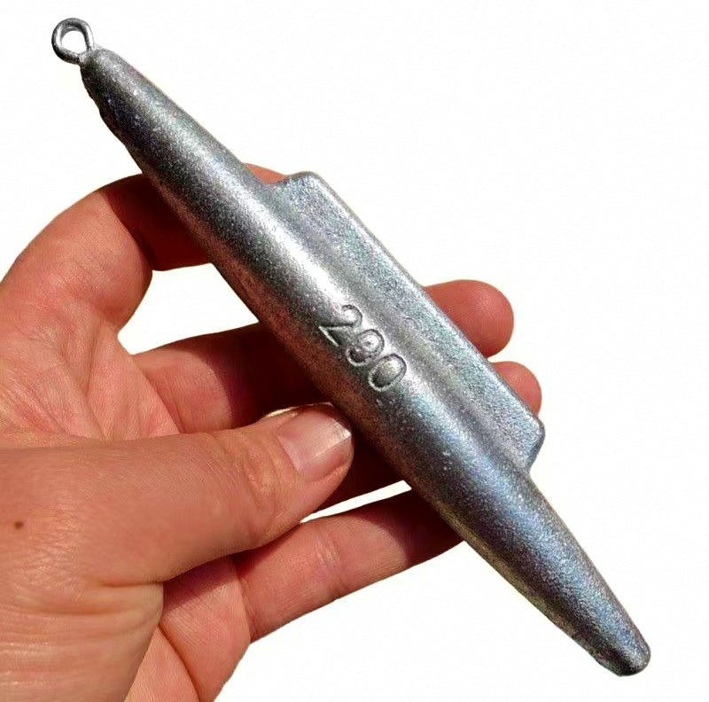 Shark Fin Lead Sinker, 2.8–105.8 oz (80–3000 g) – product photo