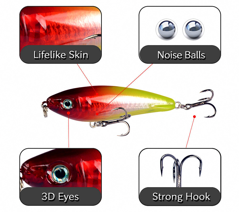 Sinking Pencil Lure, 7.5 cm (3 in), 12 g (0.42 oz) – product photo