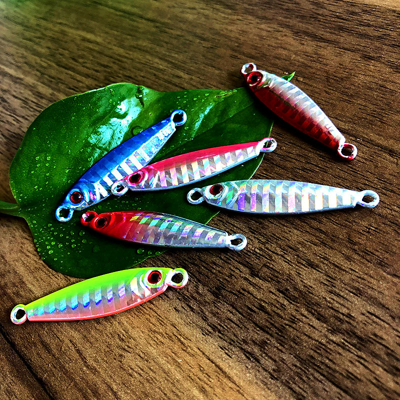 Casting Metal Jig, 7–30 g (0.25–1.06 oz), Bare or Rigged