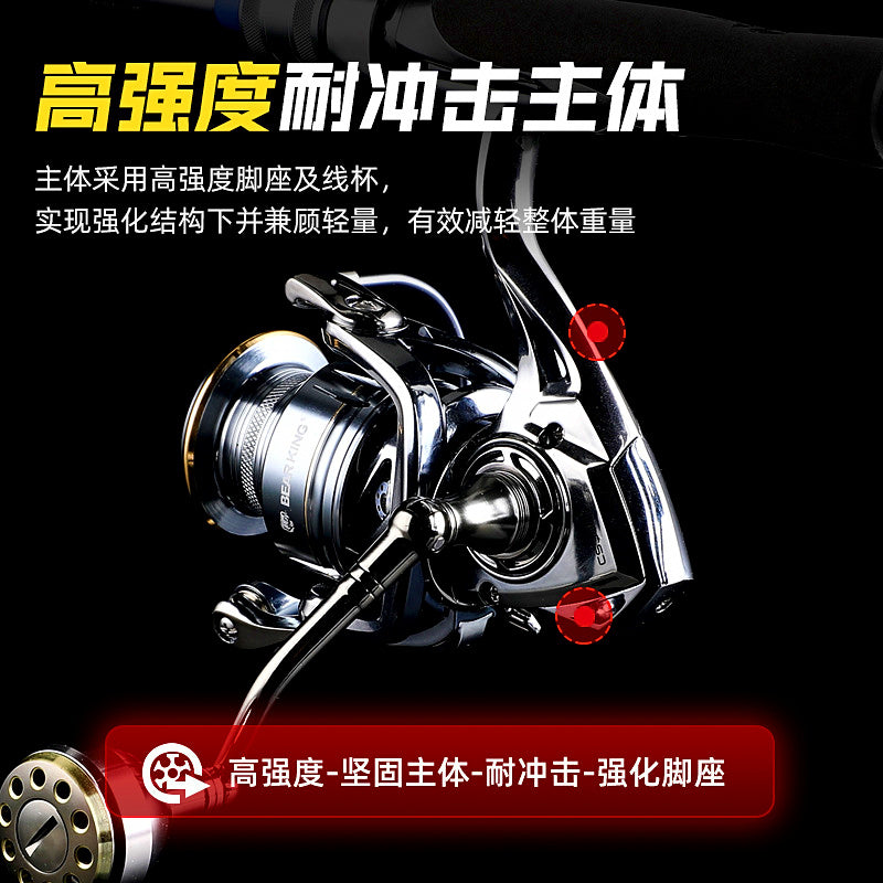 Saltwater Spinning Reel, Sealed Design, Sizes 1000–6000 – product photo