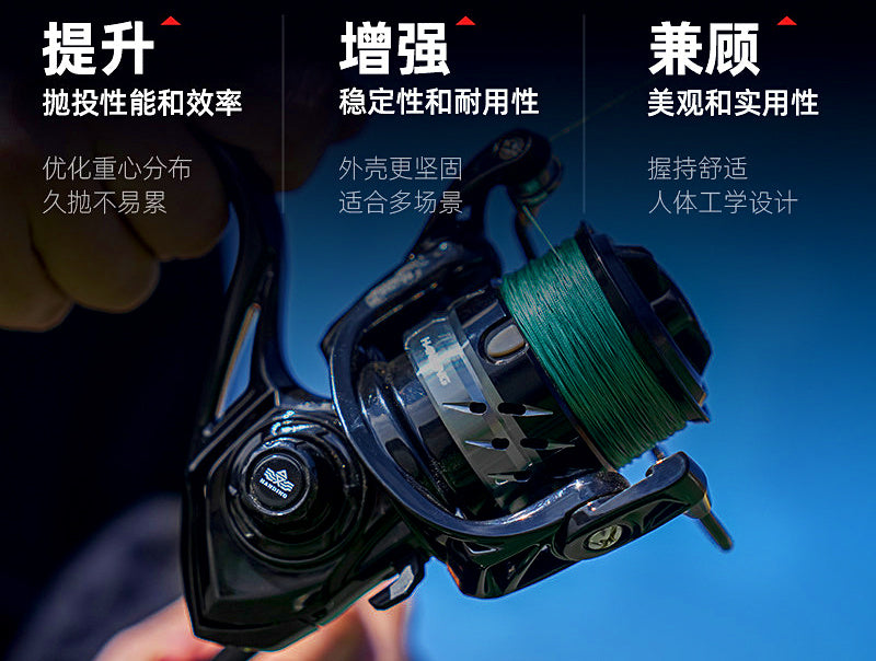 Front Drag Spinning Reel, 5.3:1, Sizes 1000–6000 – product photo