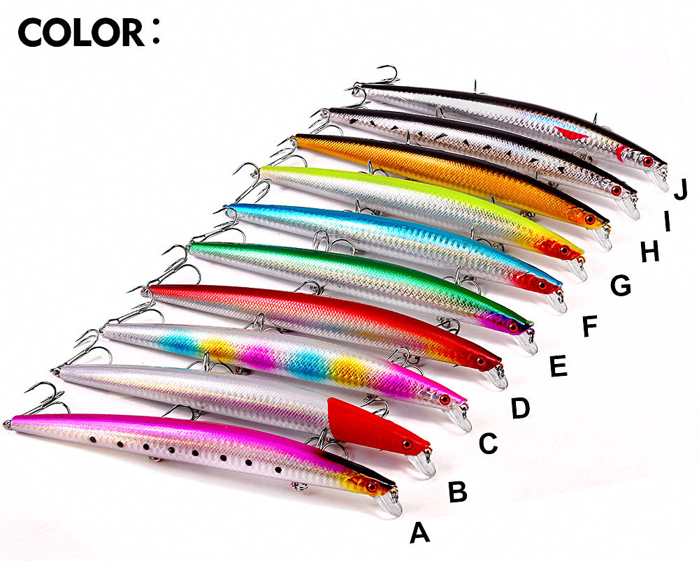 Floating Minnow Lure, 18.5 cm (7.3 in), 24.5 g (0.86 oz) – product photo