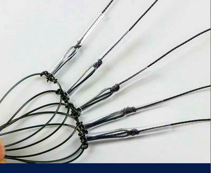 Pre-Tied 5-Hook Bait Rig, Iseni & Maruse Hook Patterns – product photo