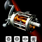 10000 Metal Conventional Drum Reel, Right Hand – product photo