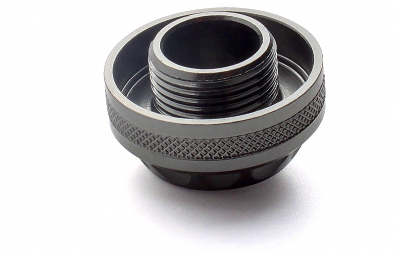 Aluminum Spinning Reel Handle Cap Nut, Screw-In Style, S Type – product photo