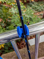 TPR Rod Holder for Boat Rails, Flat or U Base with Strap – product photo