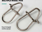 Gourd-Shaped Safety Pin Snap Connectors, Sizes 0–4 – product photo