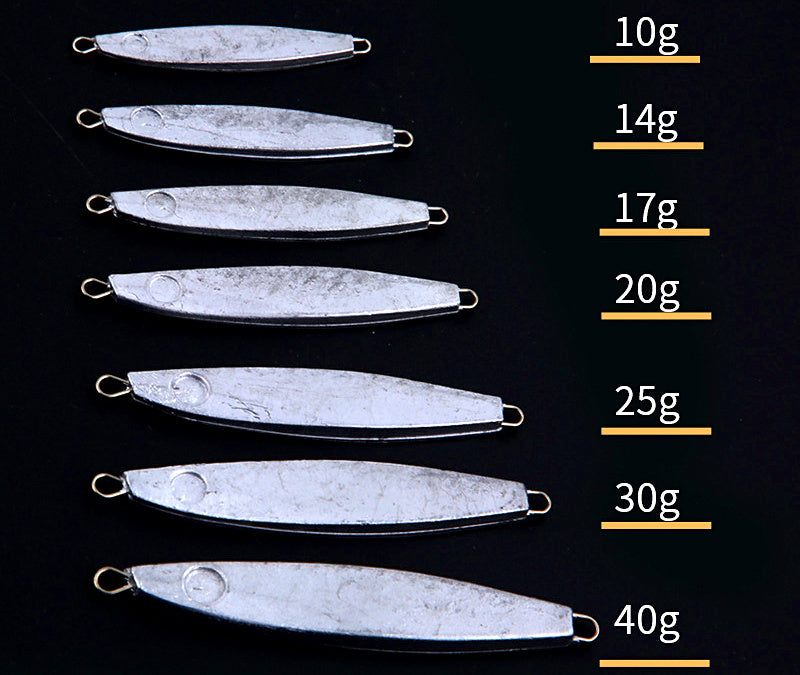 Unpainted Casting Jig Blank, 10–40 g (0.35–1.4 oz) – product photo