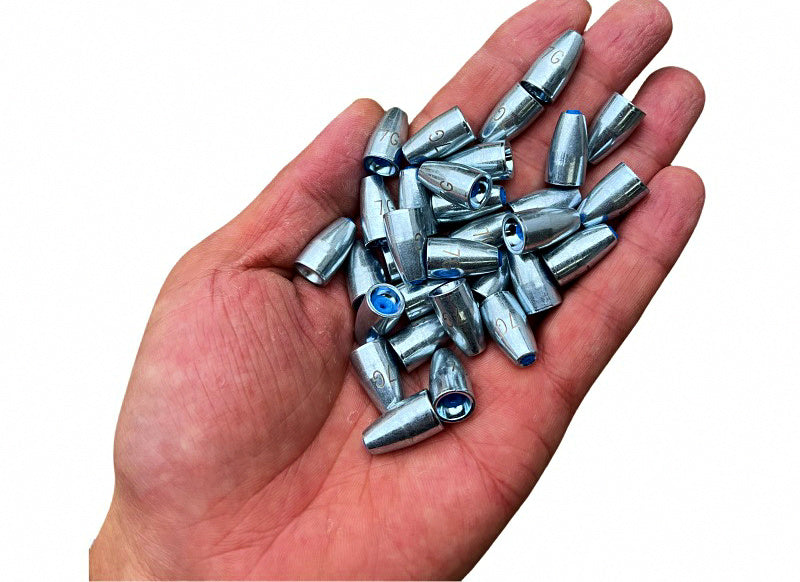 Bullet Weight Texas Rig Sinker, 0.07–1.06 oz (2–30 g) – product photo