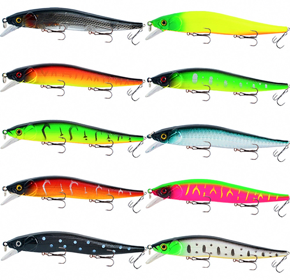 Sinking Minnow Hard Bait, 12 cm (4.7 in), 13.5 g (0.48 oz) – product photo