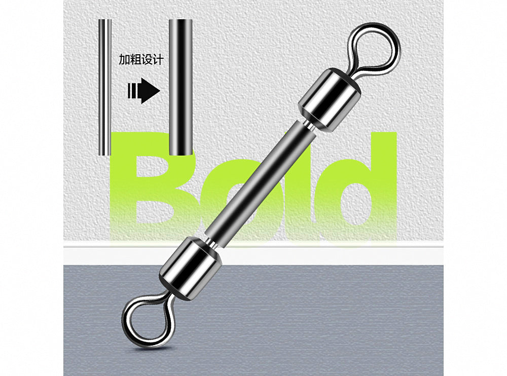 Glow 3-Way Swivel Figure-8 Ring Connector for Rigs – product photo