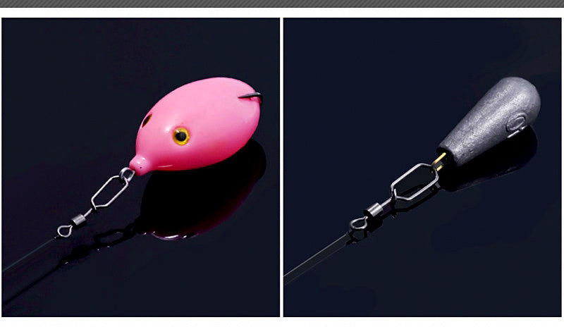 Fishing Snaps, Figure-8 Safety Pin Connectors, 10 Pack – product photo
