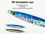 Laser Metal Jig, 60 g (2.1 oz) & 100 g (3.5 oz) – product photo