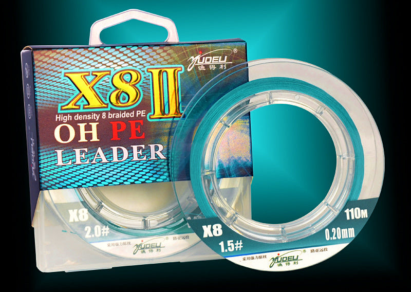 8-Strand Braided PE Fishing Line, 110/150/500 m, PE 0.6–6 – product photo