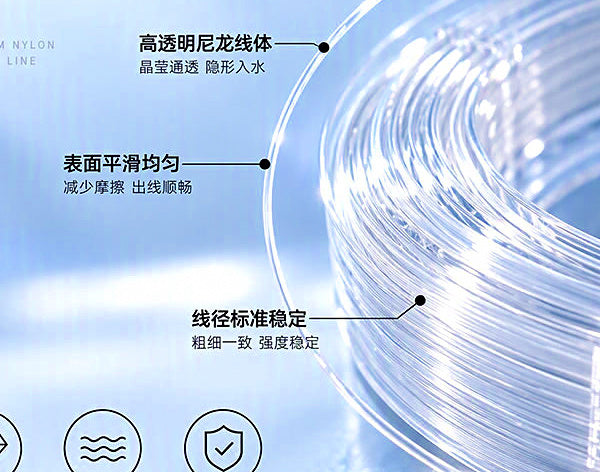 Clear Main & Leader Line, Sizes 0.2–20, 50–300 m – product photo