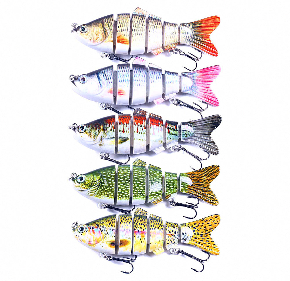 Multi-Jointed Swimbait Hard Bait, 10 cm 18 g (0.63 oz) – product photo