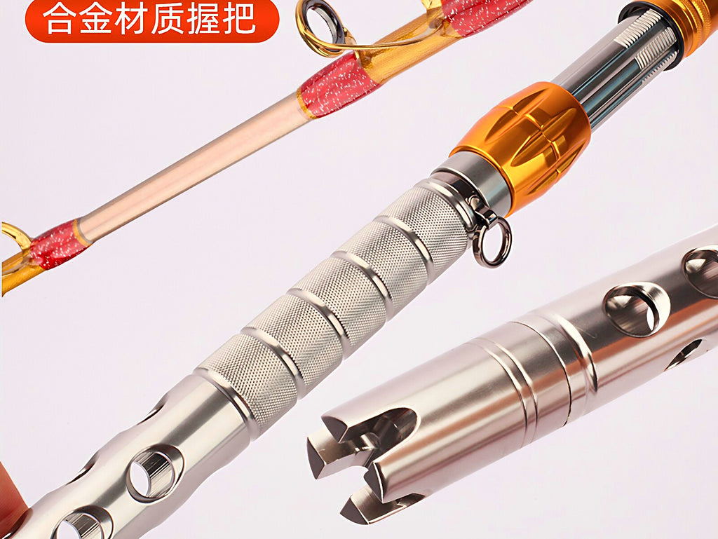 Solid Fiberglass Boat Rod for Electric Reel, 1.8–2.4 m (5.9–7.9 ft) – product photo
