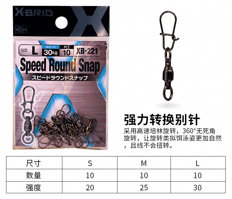 Stainless Steel Snap Swivels and Double Split Rings – product photo