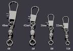 Stainless Steel Figure-8 Ring Connectors, 10-50 Pack – product photo