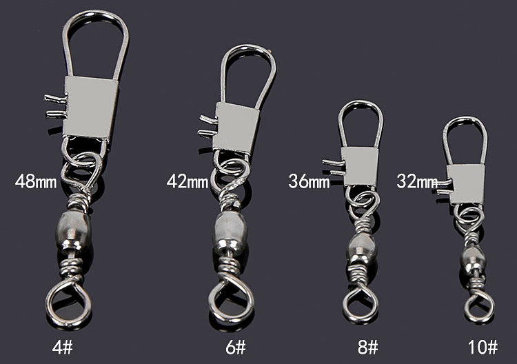 Stainless Steel Figure-8 Ring Connectors, 10-50 Pack – product photo