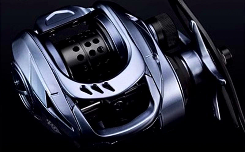 Low Profile Baitcasting Reel, 7 Bearings, Left/Right Hand – product photo