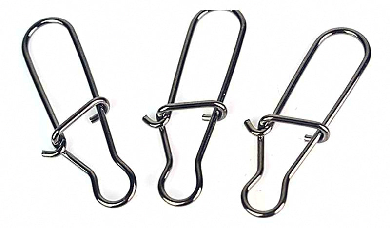 Black Nickel Gourd Snap Connector, Stainless Steel, 8 Sizes – product photo