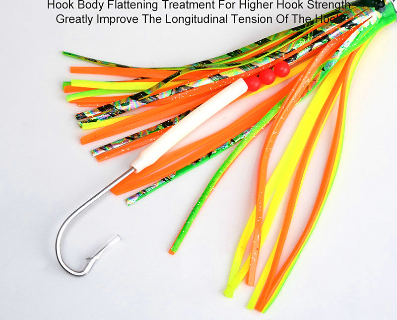 UV Skirted Trolling Lure, 18.5 cm (7.3 in), 87 g (3.1 oz) – product photo