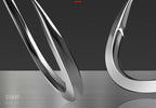 Bulk Fishing Hooks, 100-Pack – Iseni, Sode, Izu, Chinu – product photo