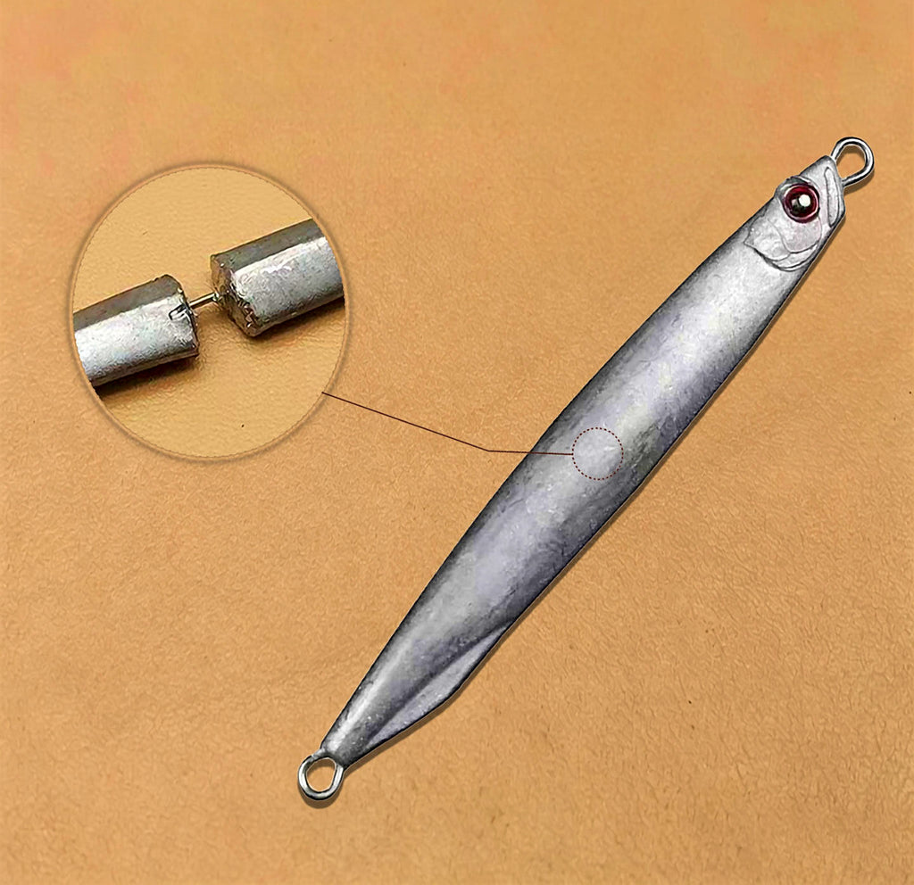 Bare Metal Casting Jig 12-Pack, 10–40 g (0.35–1.4 oz) – product photo