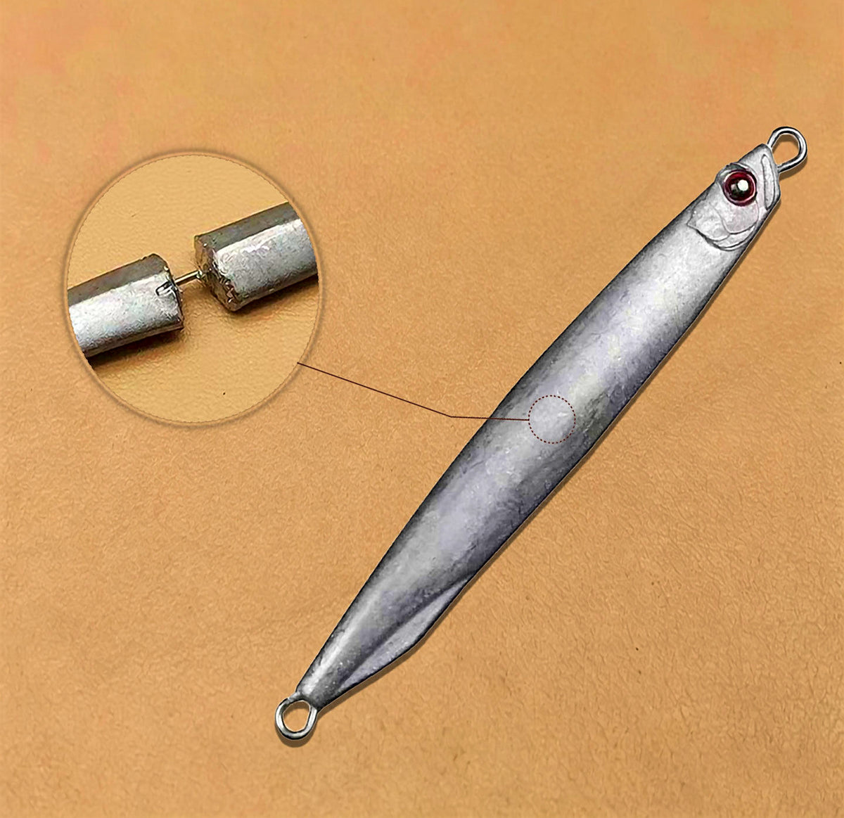 Bare Metal Casting Jig 12-Pack, 10–40 g (0.35–1.4 oz) – product photo