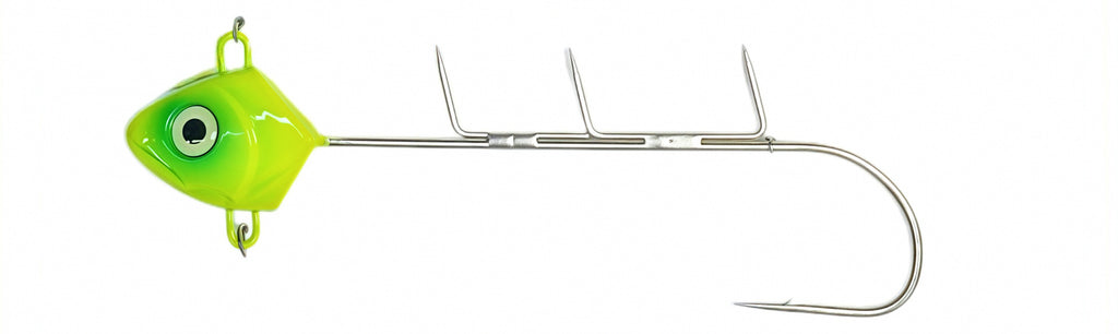 Glow Cutlassfish Jig with Head Hook, 60–150 g (2.1–5.3 oz) – product photo