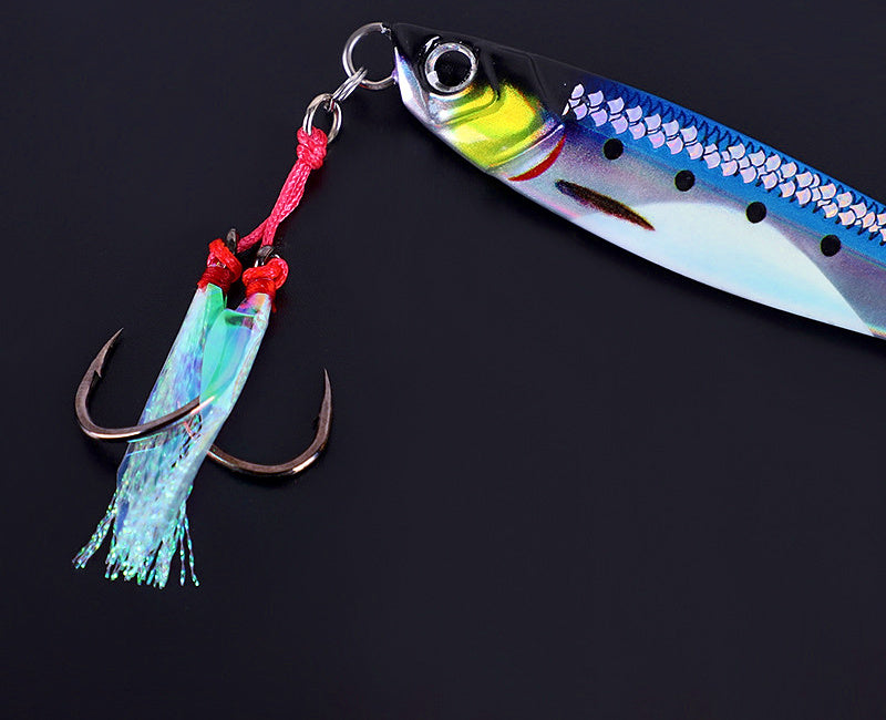 Metal Casting Jig, 40–80 g (1.4–2.8 oz), Blue or Pink Back – product photo