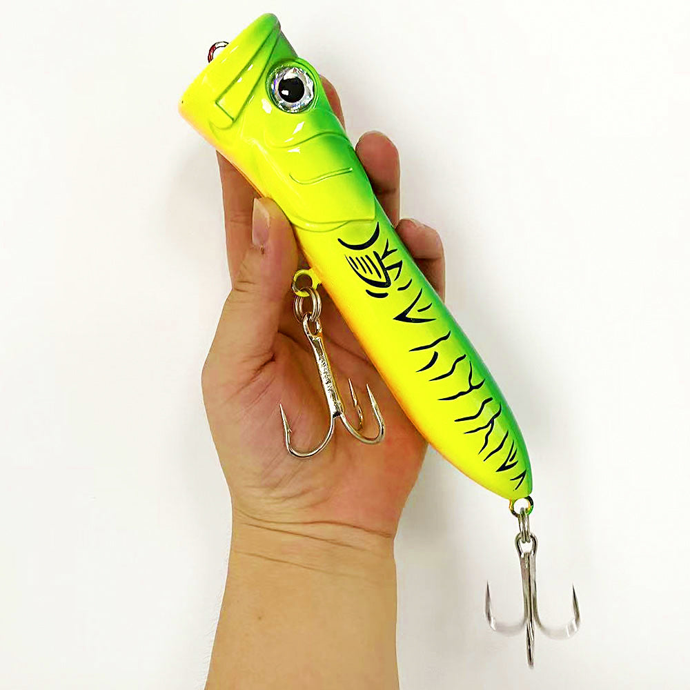 Large Saltwater Popper Lure, 18.5 cm (7.3 in), 106 g (3.7 oz)