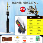 Telescopic Lure Rod, UL & ML, 1.5–1.98 m (4.9–6.5 ft) – product photo